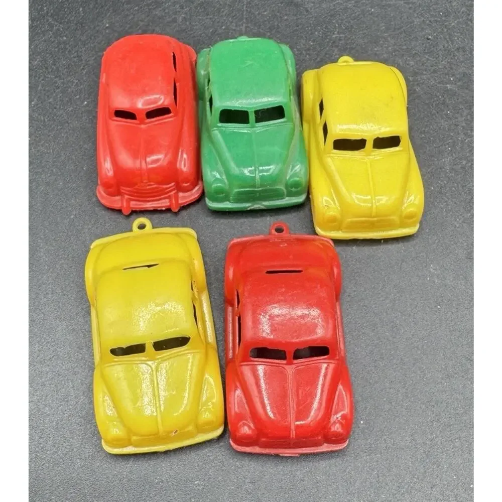 Vintage 1940’s IDEAL Toy Plastic Cars Lot of 5 Cars -TO5